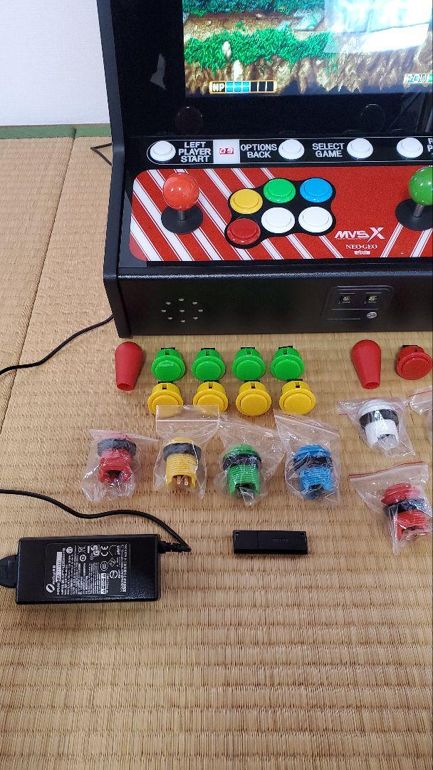 MVSX HOME ARCADE ネオジオ　レバーボタンカスタム品　家庭用　筐体 Amazon.co.jp: UNICO MVSX HOME ARCADE クラシック レトロ