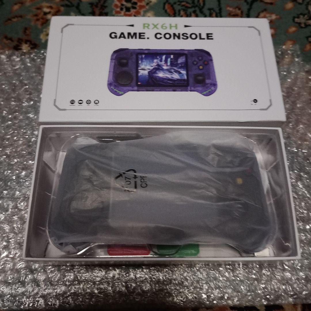 RX6H クリアブラック ゲームコンソール ほぼ新品