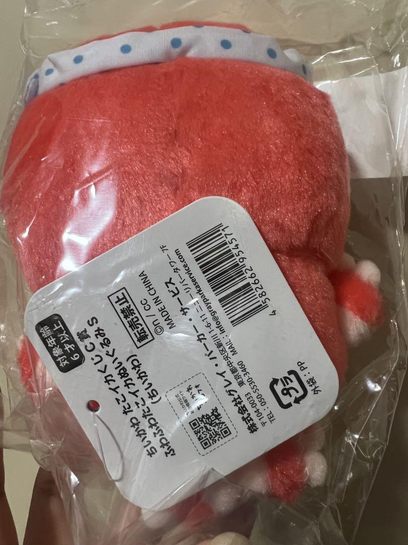 ちいかわタコイカぬいぐるみ7点セットです。