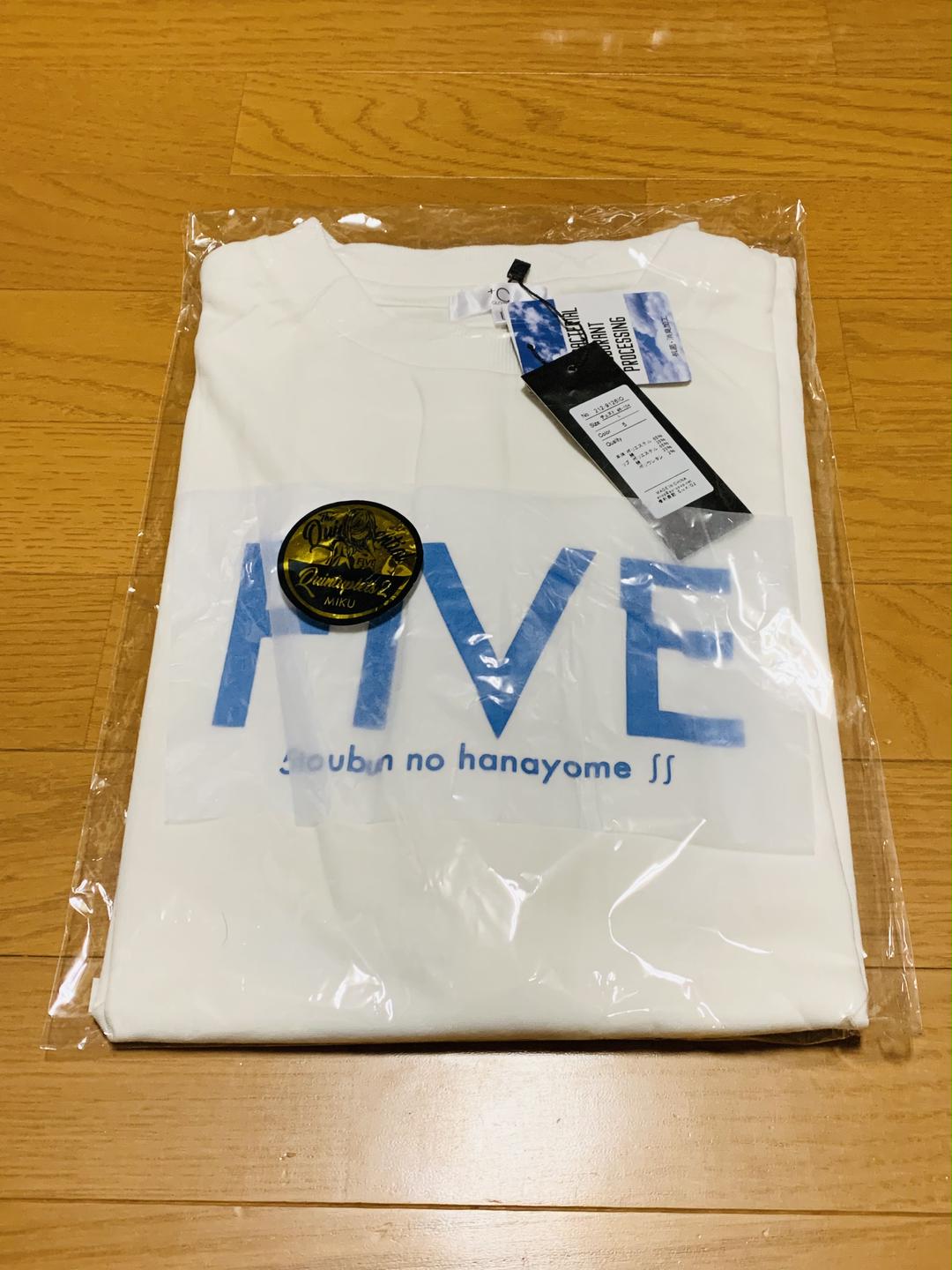 新品未開封 五等分の花嫁∫∫ 中野三玖 FIVE Tシャツ ホワイト サイズL 新品未開封 五等分の花嫁∫∫ 中野三玖 FIVE Tシャツ ホワイト サイズL