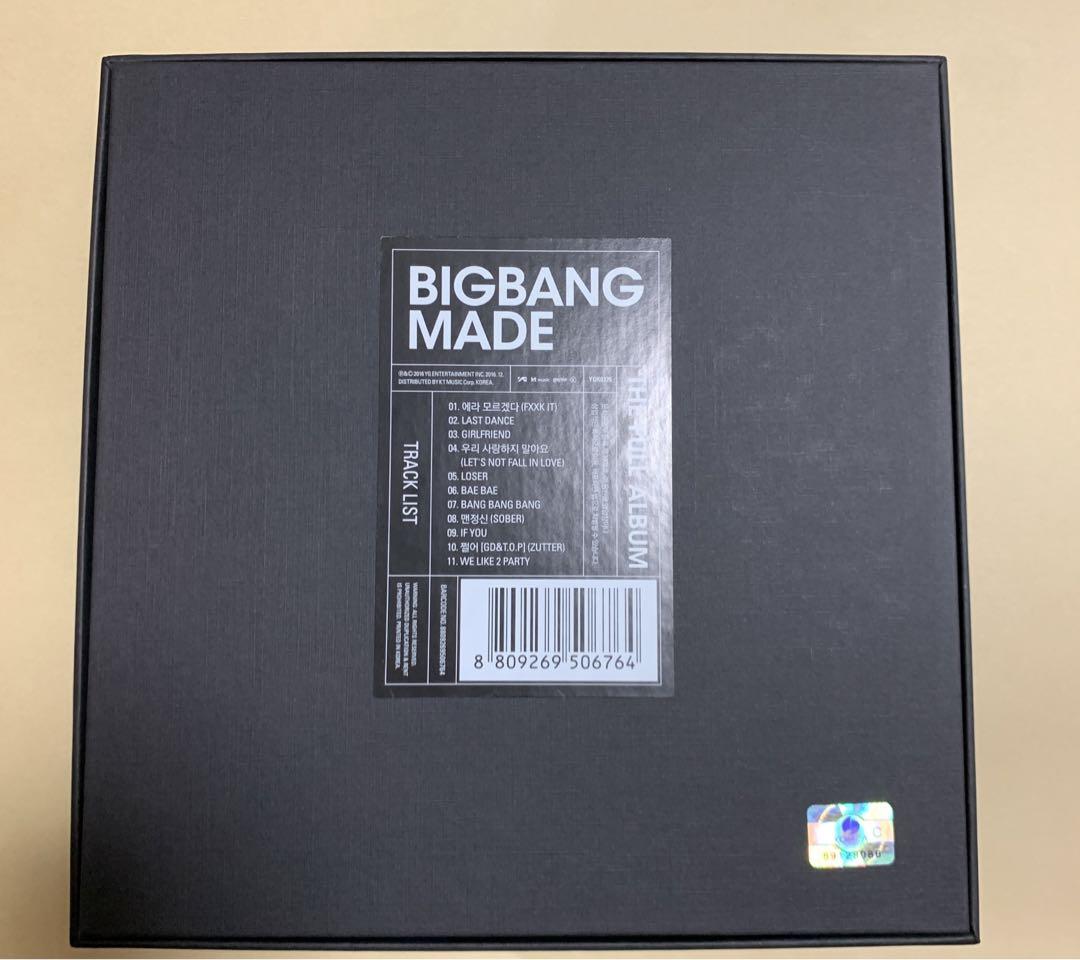 BIGBANG T.O.P タプ MADE FULLALBUM 初回限定版 BIGBANG MADE THE FULL ALBUM TOP