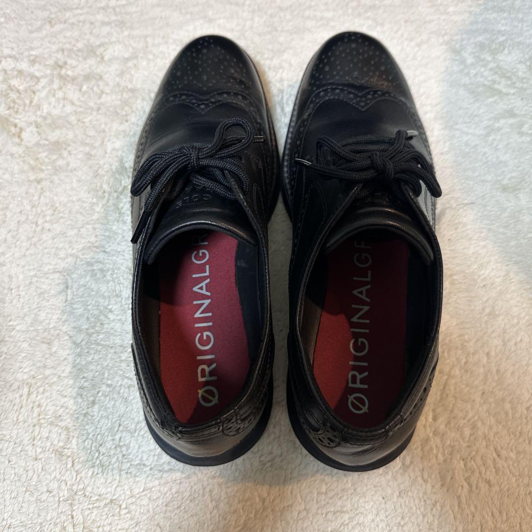 ［カズ］コールハーン 革靴 スニーカー COLE HAAN サイズ7