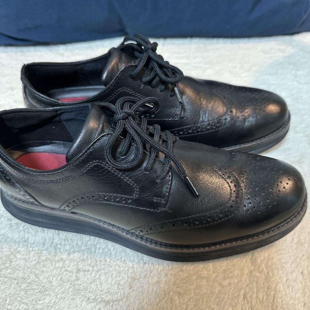 ［カズ］コールハーン 革靴 スニーカー COLE HAAN サイズ7