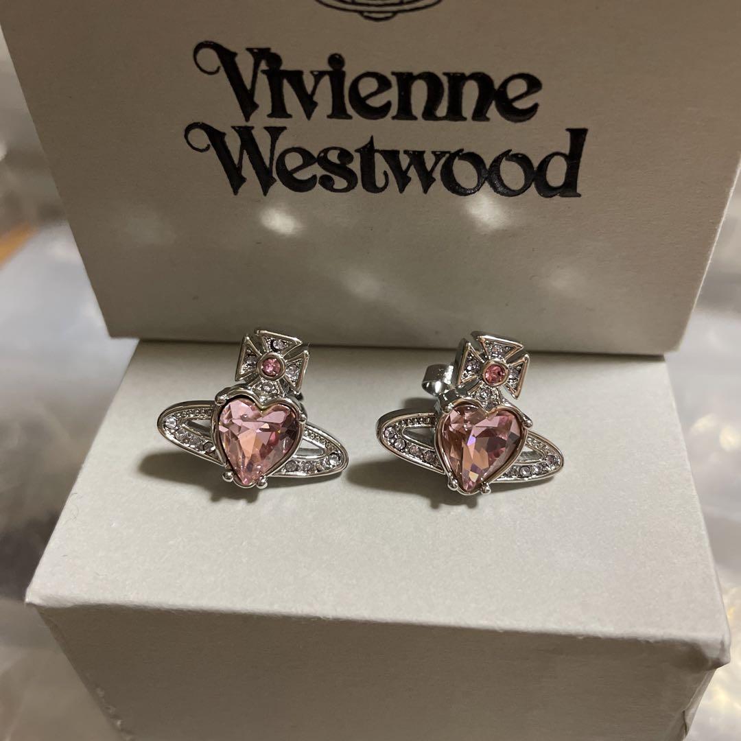 Vivienne Westwood ARIELLA オーブハートピアス - アクセサリー