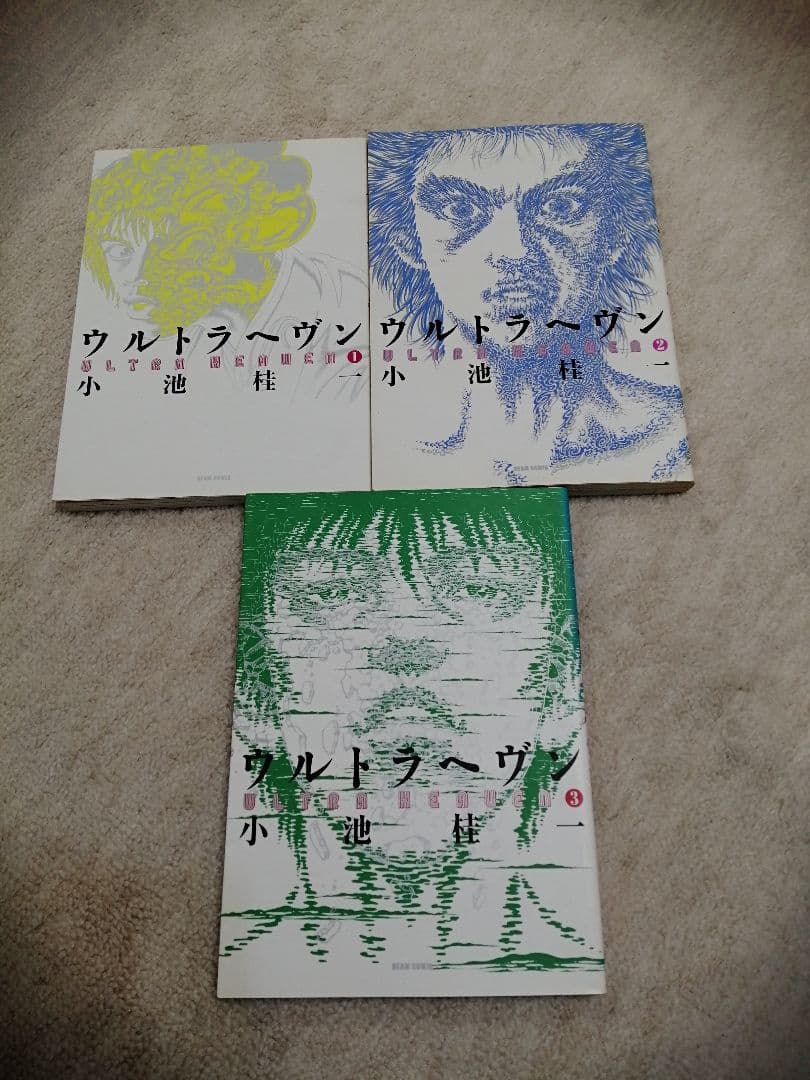 ウルトラヘヴン ３冊 +G 小池桂一　４冊セット　漫画 ウルトラヘヴン3 (ビームコミックス) | 小池 桂一 | 青年マンガ