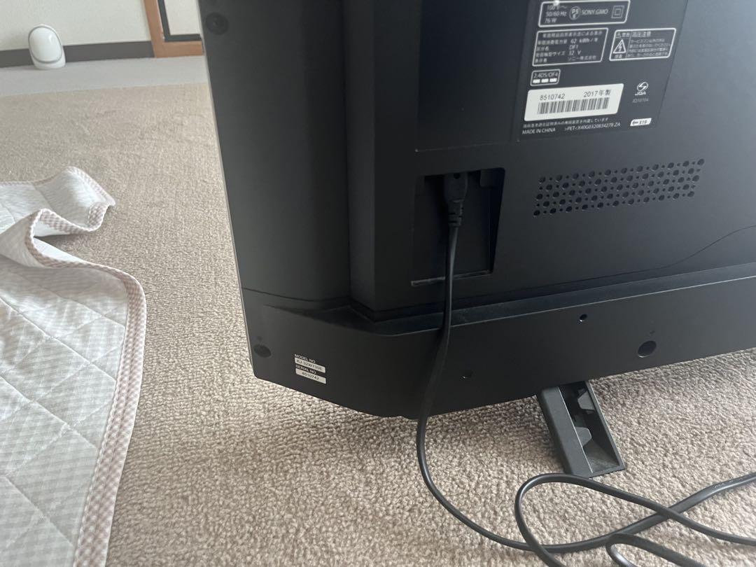 ソニー BRAVIA 液晶TV32型 KJ-32W730E 2019年 T105