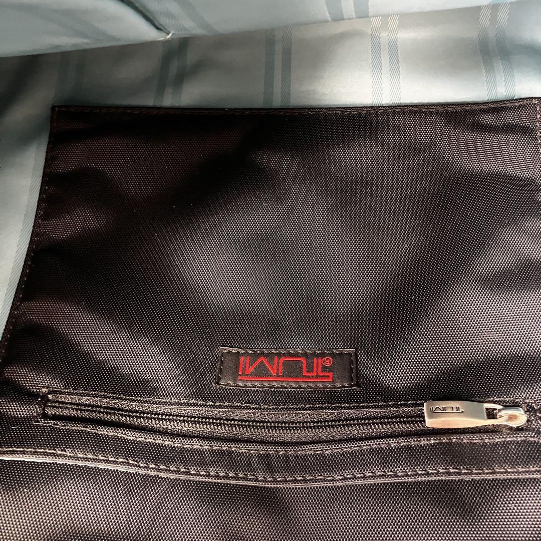 TUMI トゥミ ビジネスバック トートバッグ ナイロン ブラック ポーチ付き