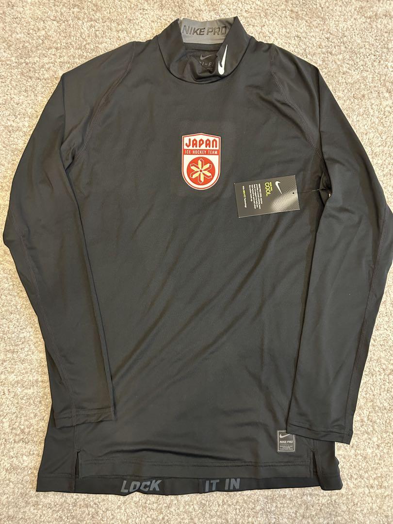 アイスホッケー　日本代表　支給品　Nike インナー　XL
