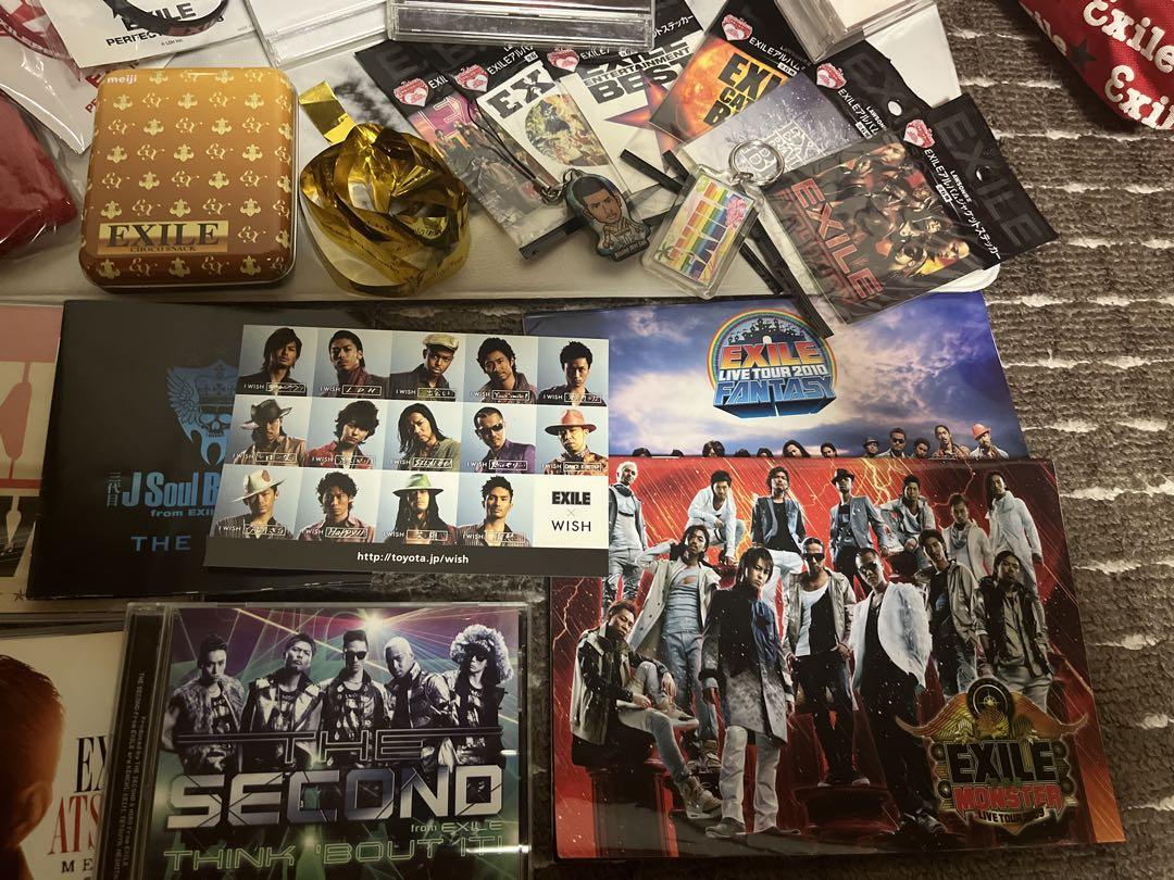 EXILE グッズ　CD ポスター　タオル　ポーチ