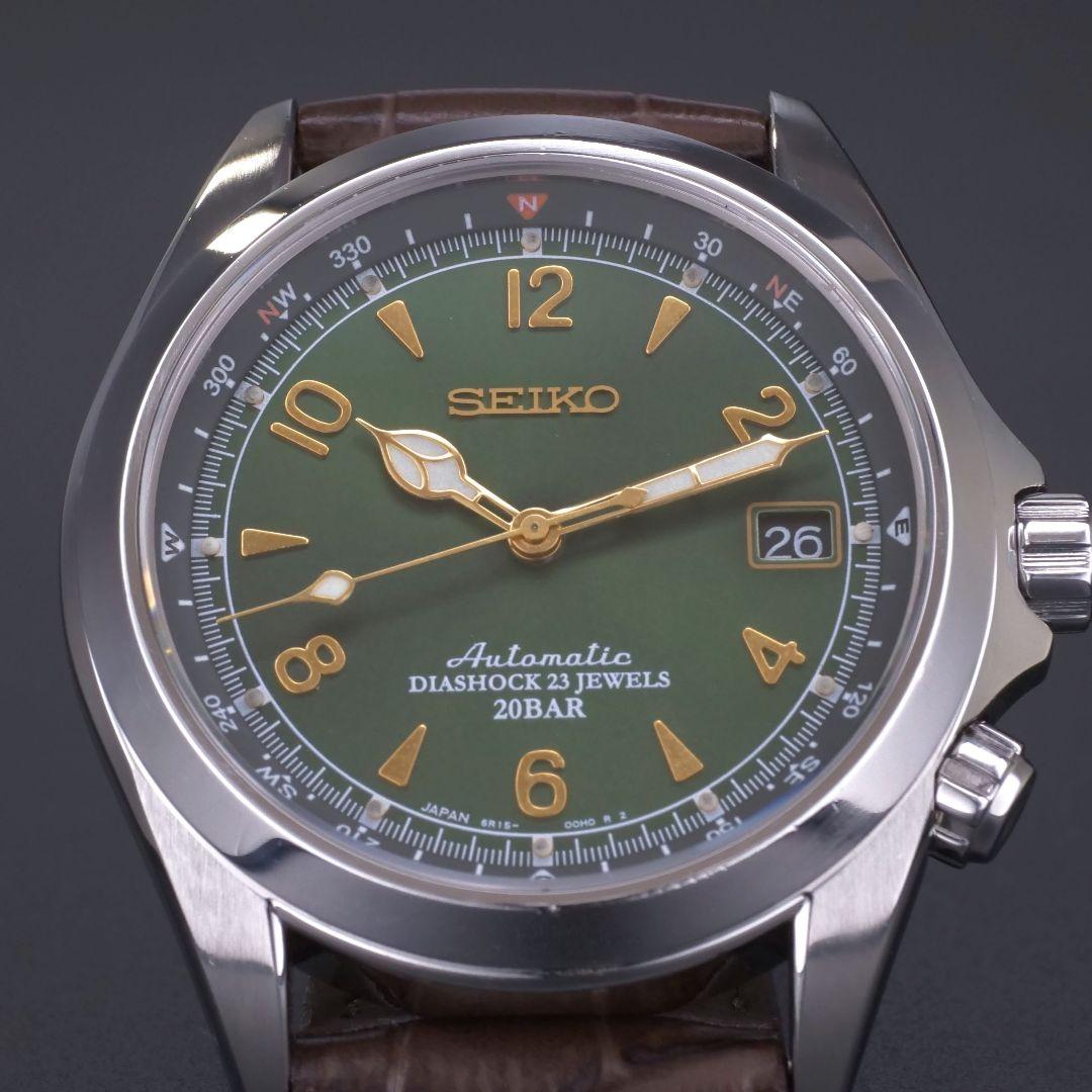 セイコー アルピニスト sarb017 正規OH完了品