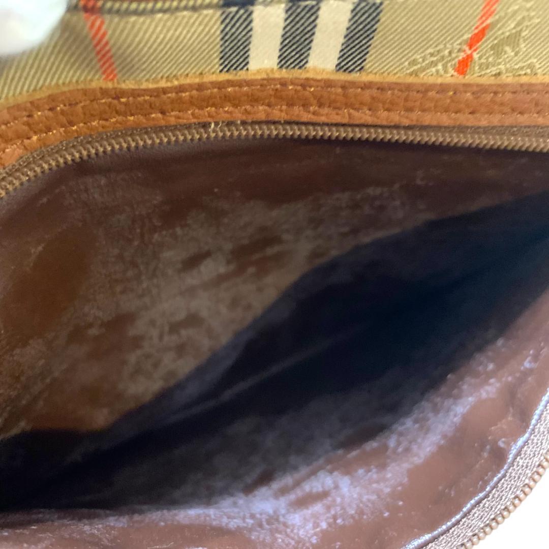 Burberry バーバリー ショルダーバッグ レザー ノバチェック Bag