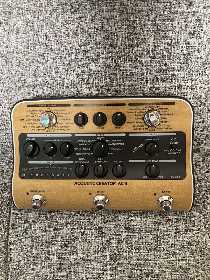 ZOOM AC-3 アコースティッククリエイター
