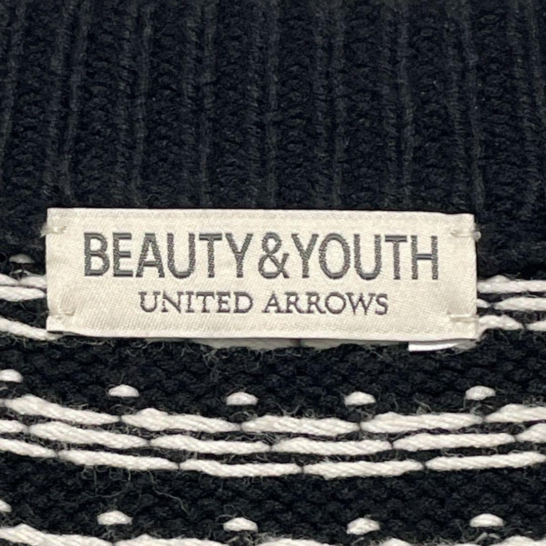 BEAUTY YOUTH カーディガン バーズアイ バルキー 黒 XLXL LL H BEAUTY YOUTH UNITED ARROWS WWW_HOMU-JOURNEY_COM