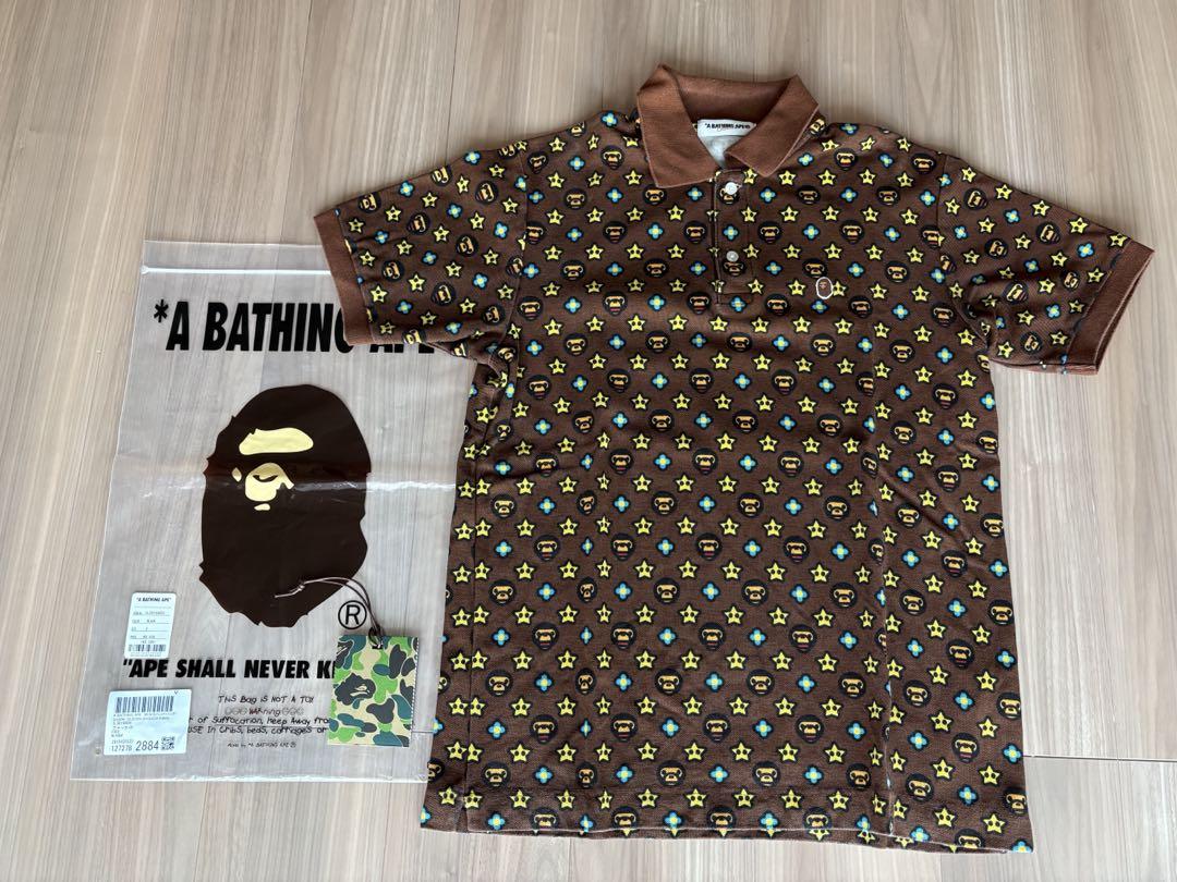 A BATHING APE / BABY MILO ポロシャツ Mサイズ