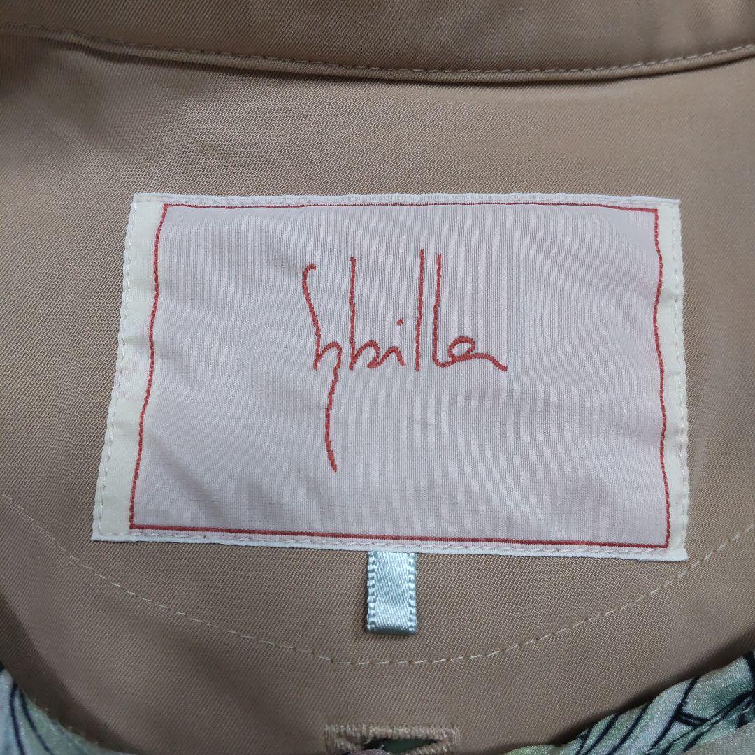 Sybilla シビラ キルティングライナー付き コート トレンチコート M