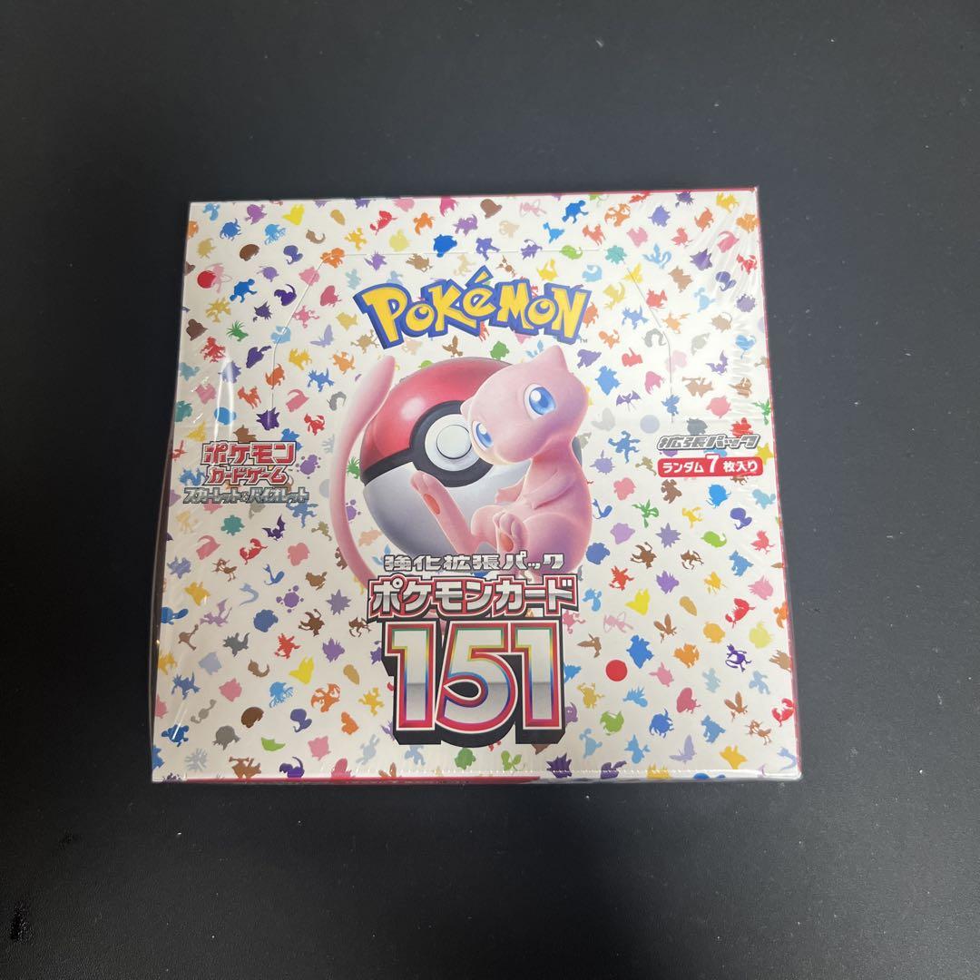 楽天市場】【新品シュリンク付き】 ポケカ151 ポケモンカード