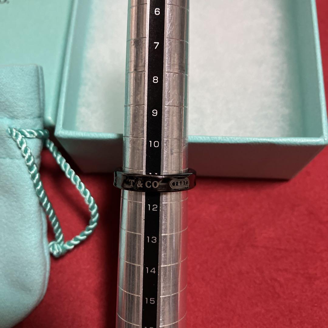 Tiffany&Co.　極美品　ナロー　ワイド　21.5号　 希少サイズ ティファニー ナロー