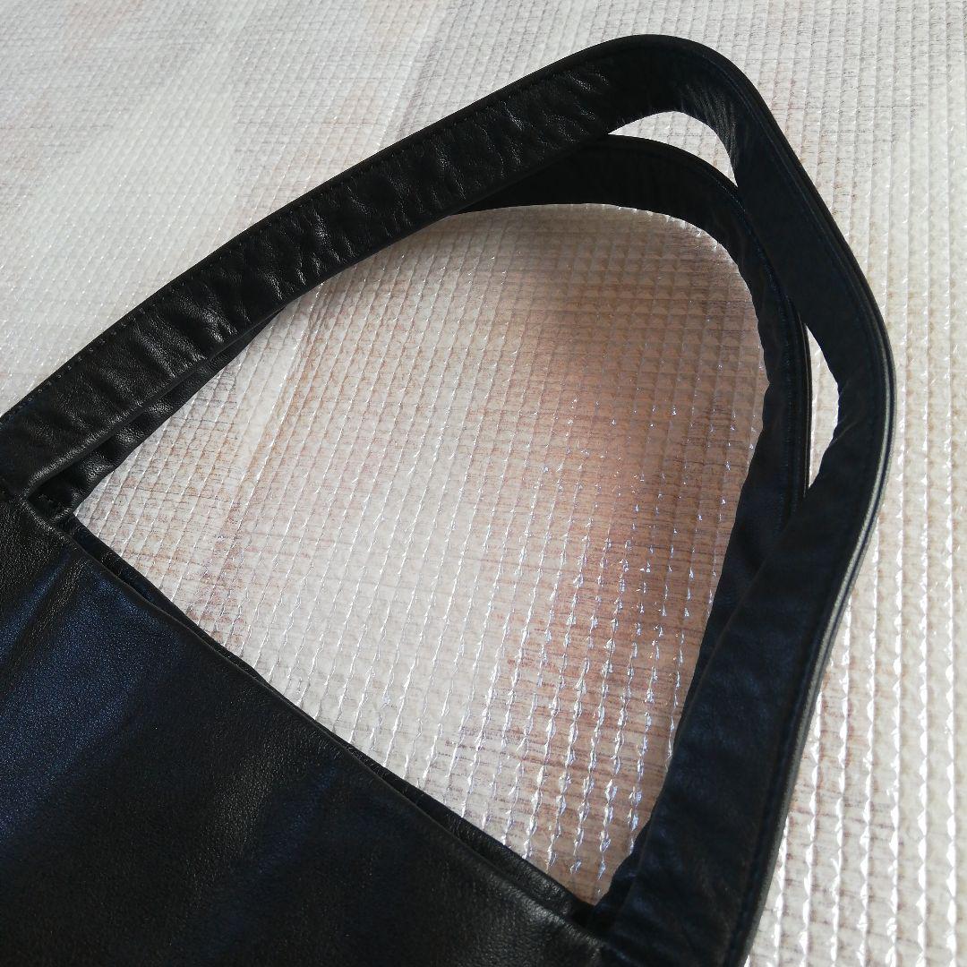 Y's YOHJI YAMAMOTO ヨウジヤマモト　レザー　トートバッグ　黒