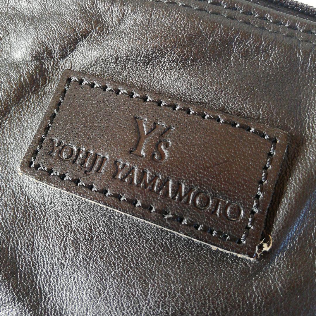 Y's YOHJI YAMAMOTO ヨウジヤマモト　レザー　トートバッグ　黒