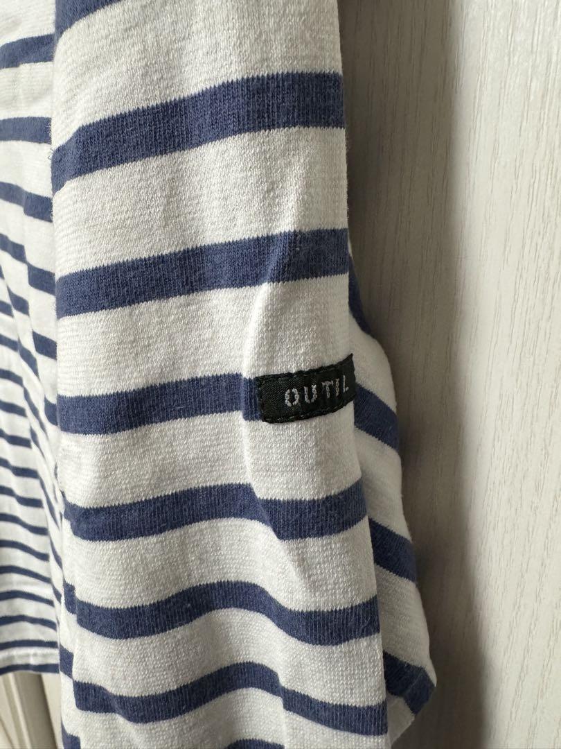 【美品】OUTIL TRICOT AAST バスクシャツ サイズ0