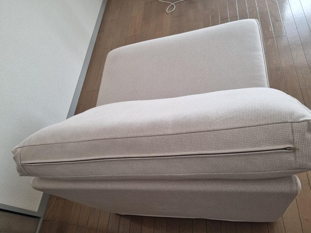 ソファベッド ベージュ