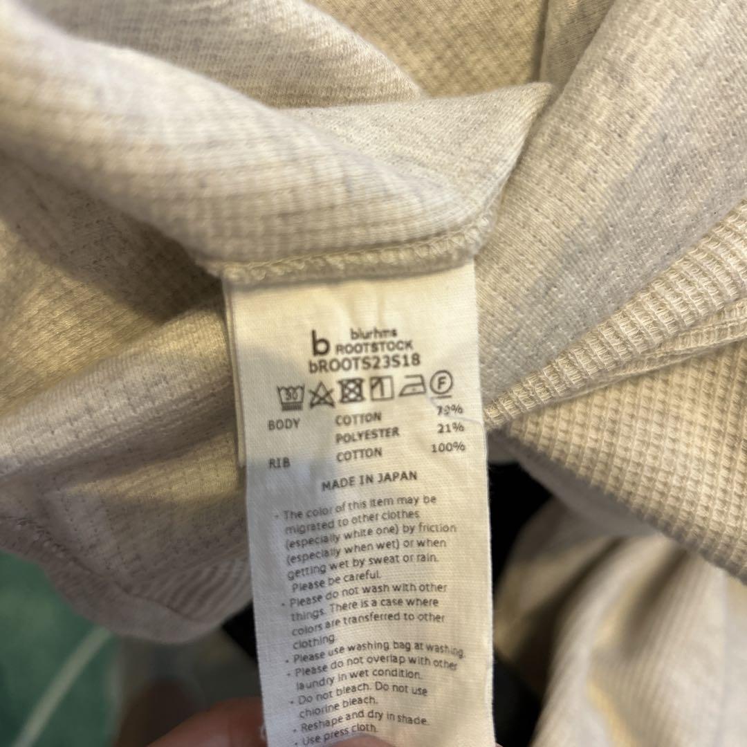 トップス blurhms ROOTSTOCKThermal Baseball T