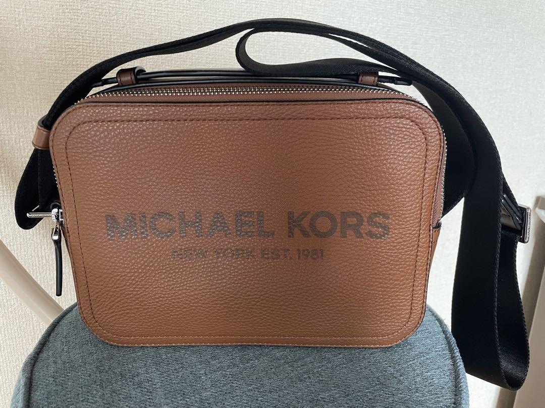 新品未使用 マイケルコース COOPER EW マップバッグ ブラウン レザー MICHAEL KORS｜COOPER EW マップバッグ マイケルコース