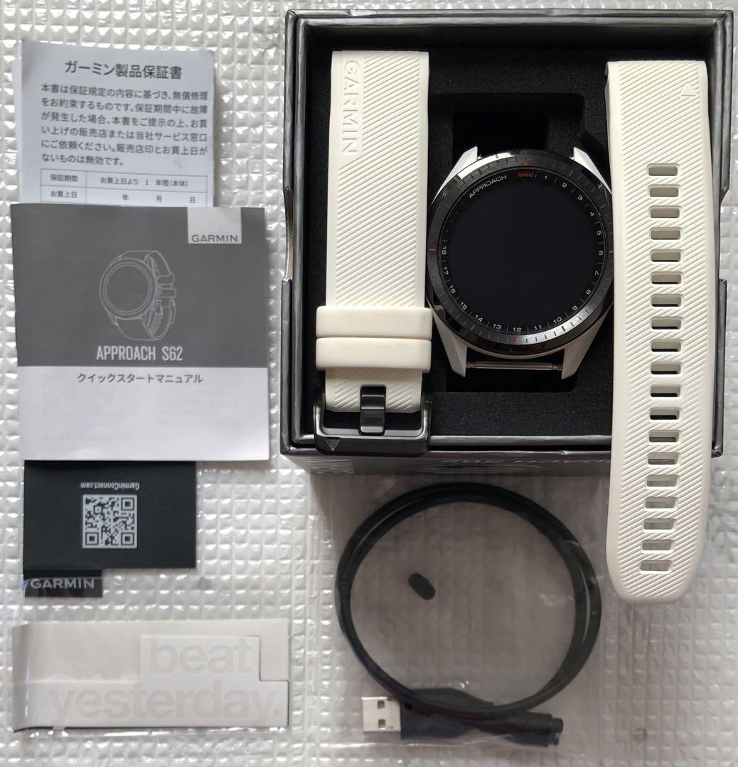 ラウンド用品・アクセサリー GARMIN Approach S62 White