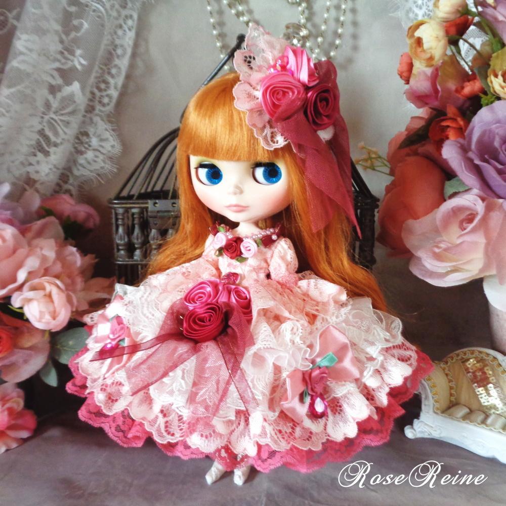 ロリータロマンス ローズピンクフェアリーの可憐で萌え萌えのプリンセスドールドレス