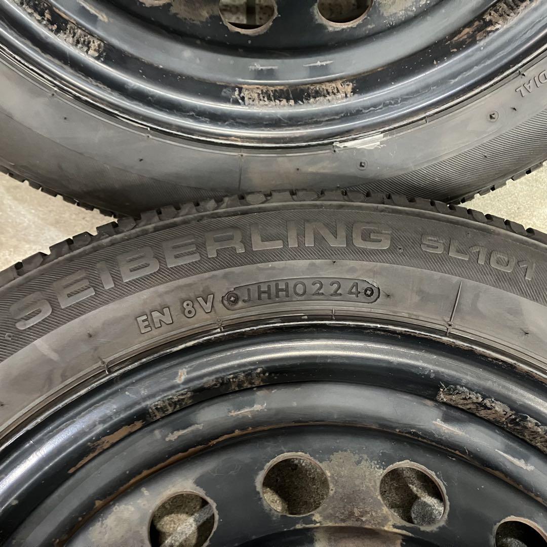 【3381】23/24年 155/65R14 セイバーリングSL101 ステラ