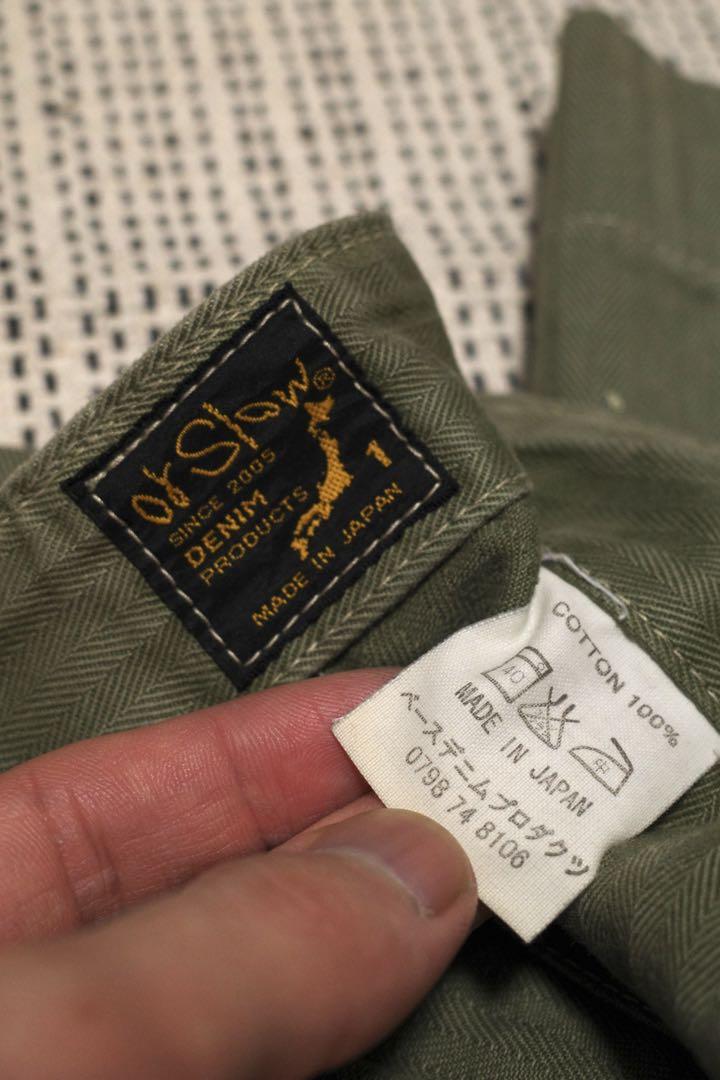 orslow ペイント加工 ファティーグパンツ