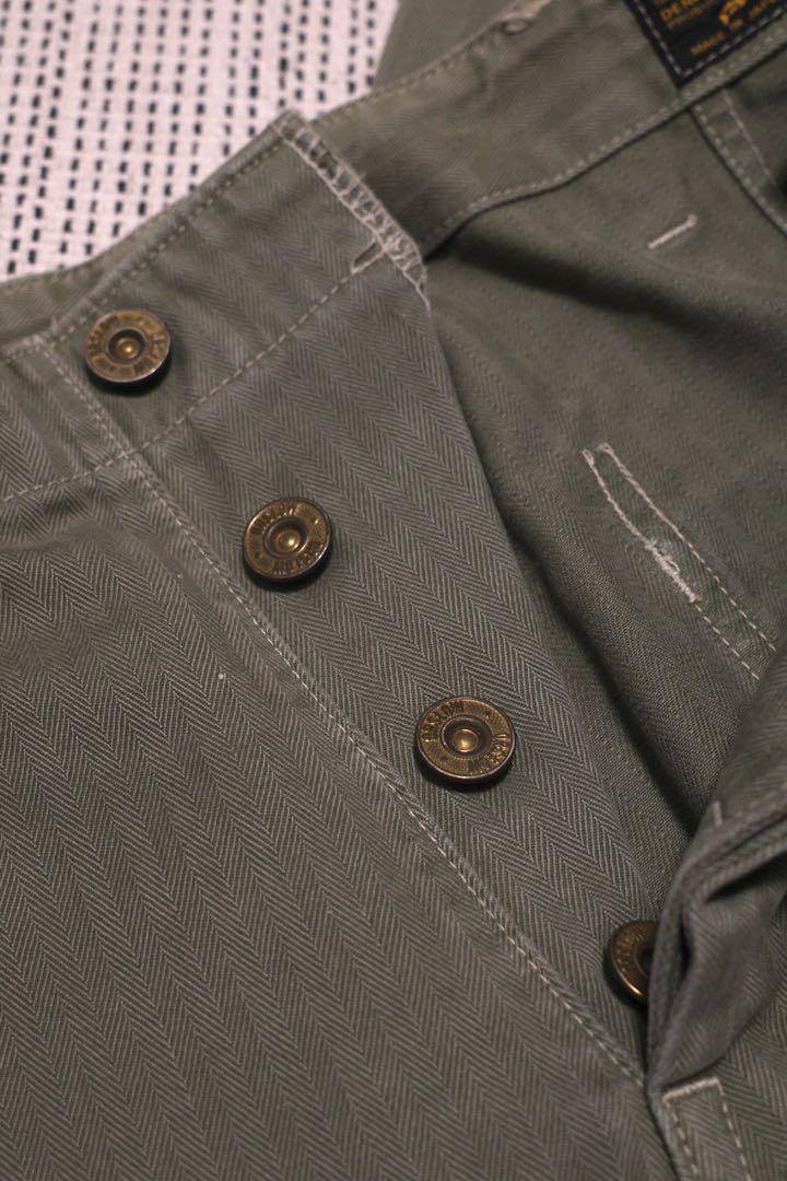 orslow ペイント加工 ファティーグパンツ