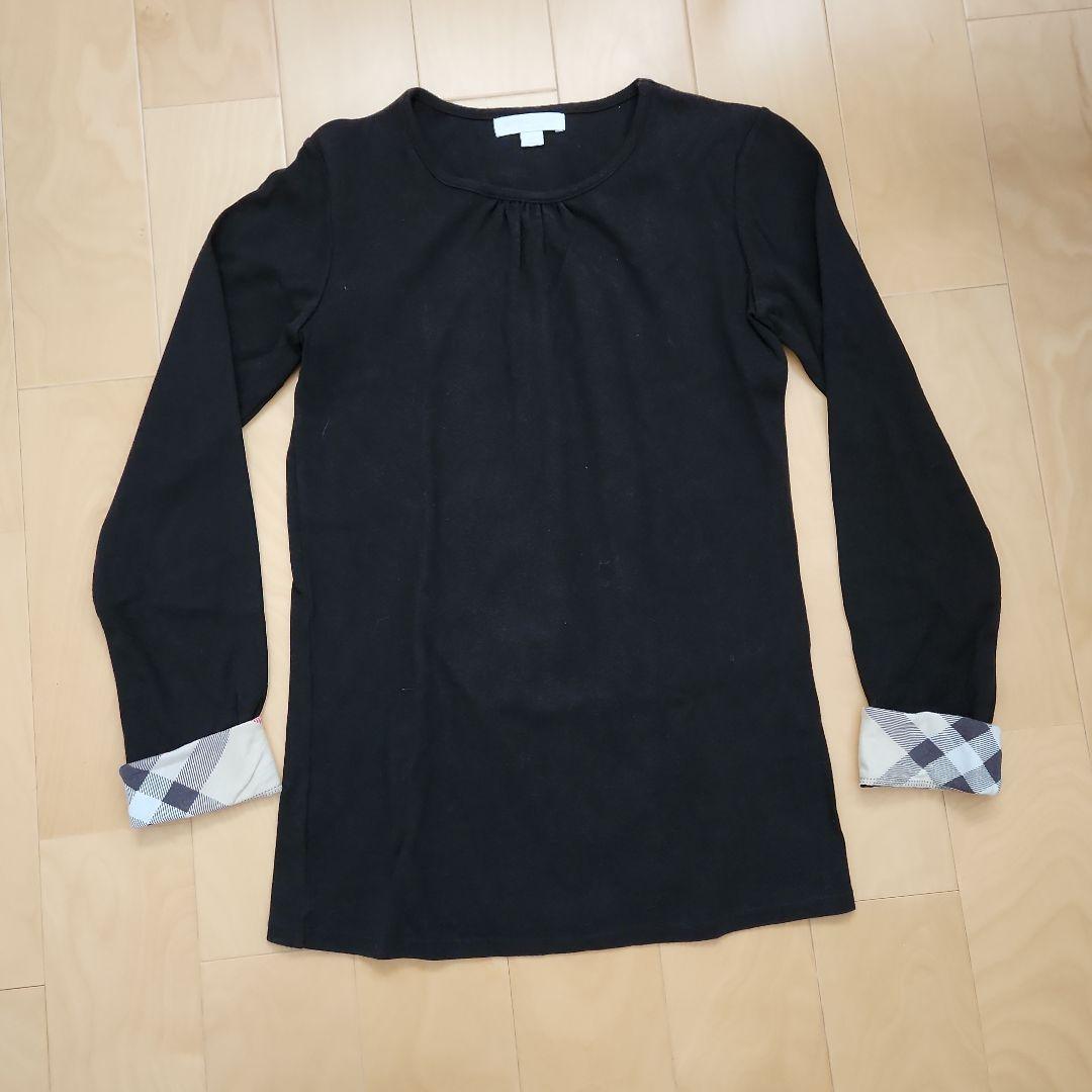 BURBERRY CHILDREN カットソーバーバリー14Y 164 黒