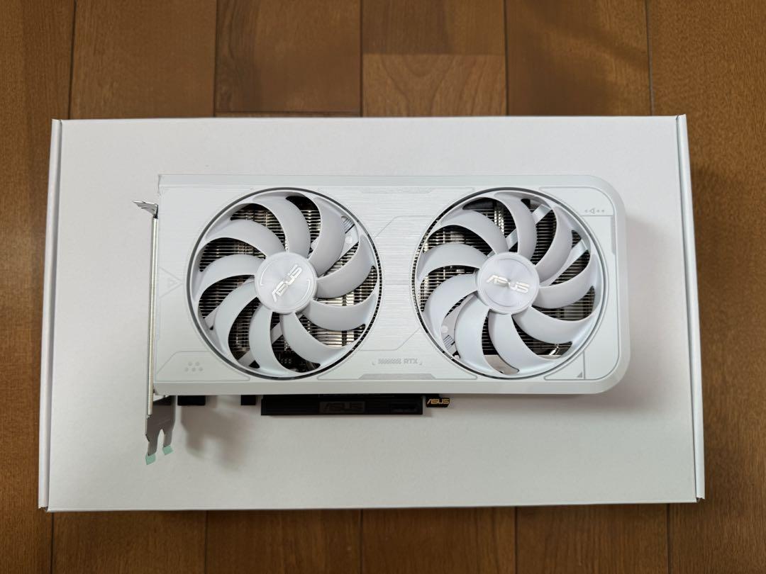 グラフィックボード・グラボ・ビデオカード ASUS Dual GeForce RTX 3060 Ti OC WHITE