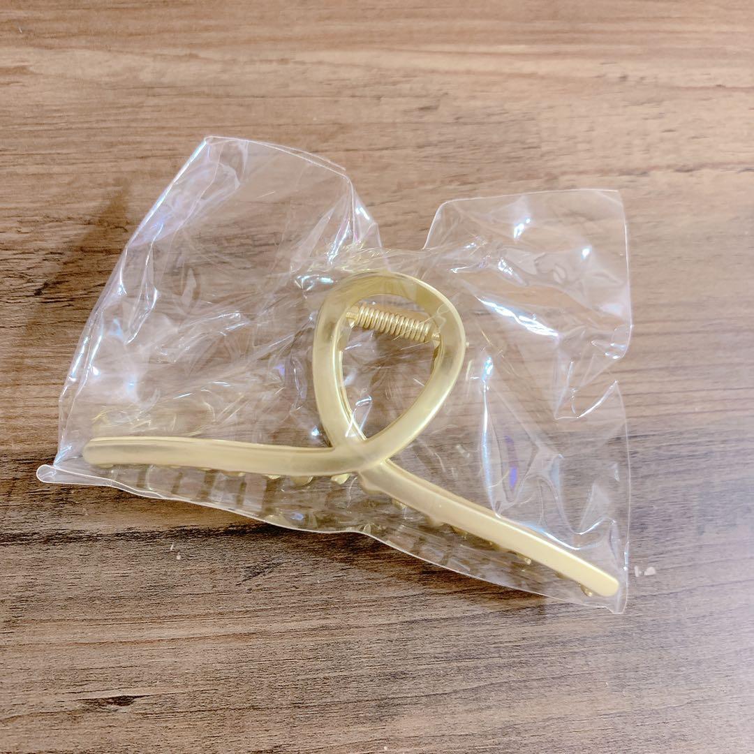 バンスクリップ ヘアクリップ オフィス シンプル ヘアアクセサリー 髪留め