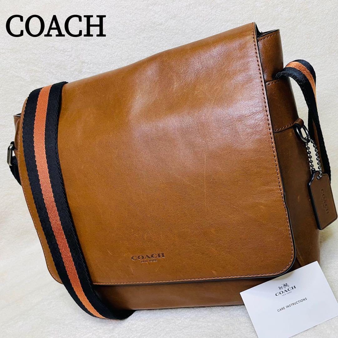 Coach メッセンジャーバッグ ブラウン COACHコーチ メッセンジャーバッグ ショルダーバッグ ブラウン
