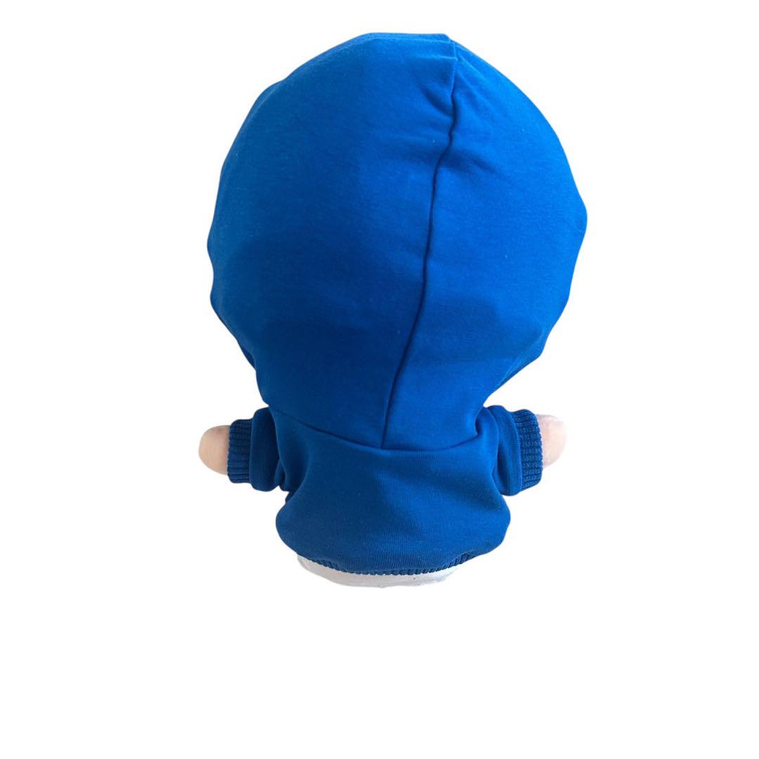 ぬい服 20cmぬいぐるみ 【青色】 パーカー すのチルBIG対応 推し
