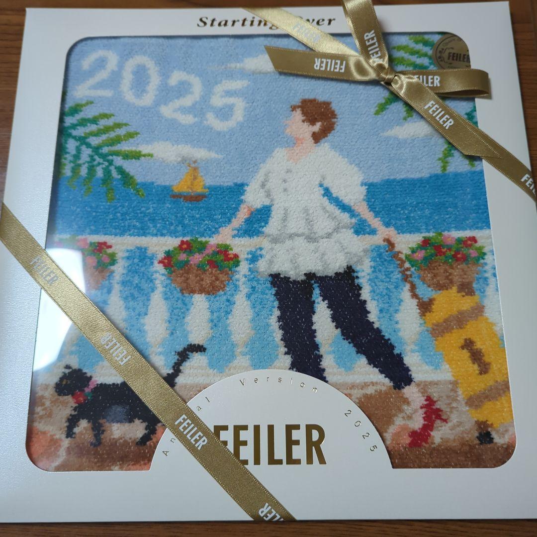 FEILER 2025年ビーチデザインタオルハンカチ