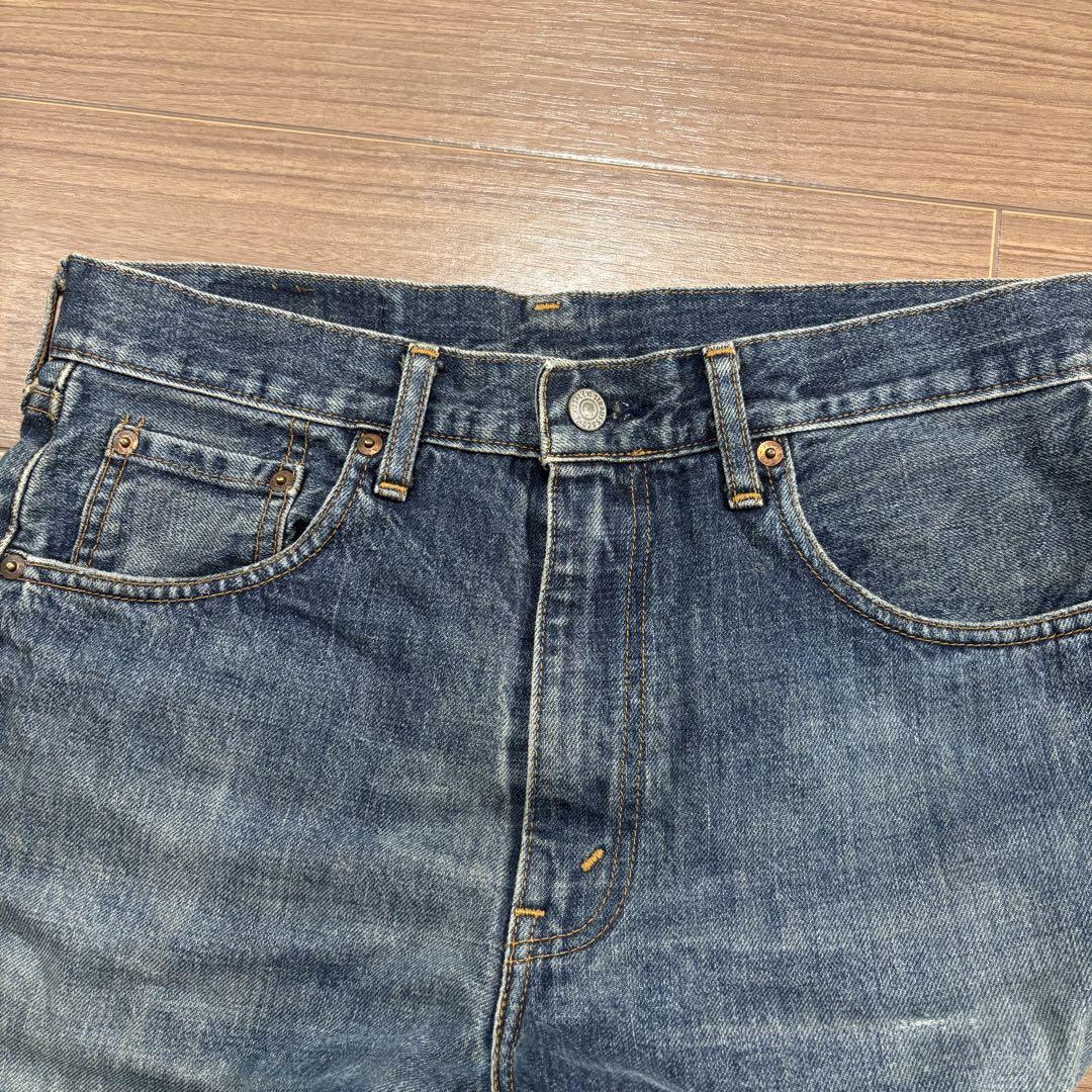 Levis 502XX ビッグE BIGE 赤耳 TALON W33 - メルカリ