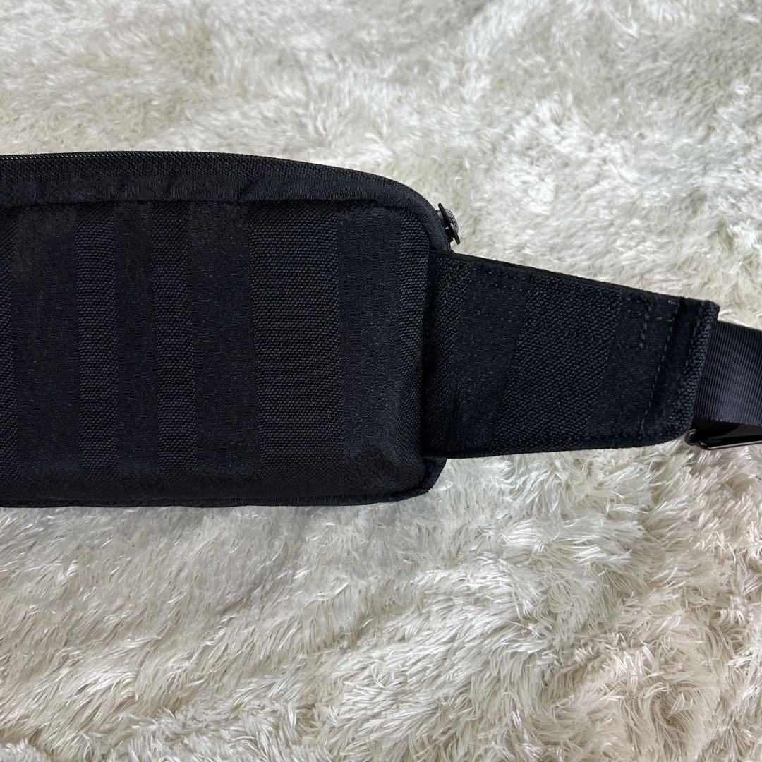 【人気】 PORTERタンゴブラックWAIST BAG ボディーバック　男女兼用