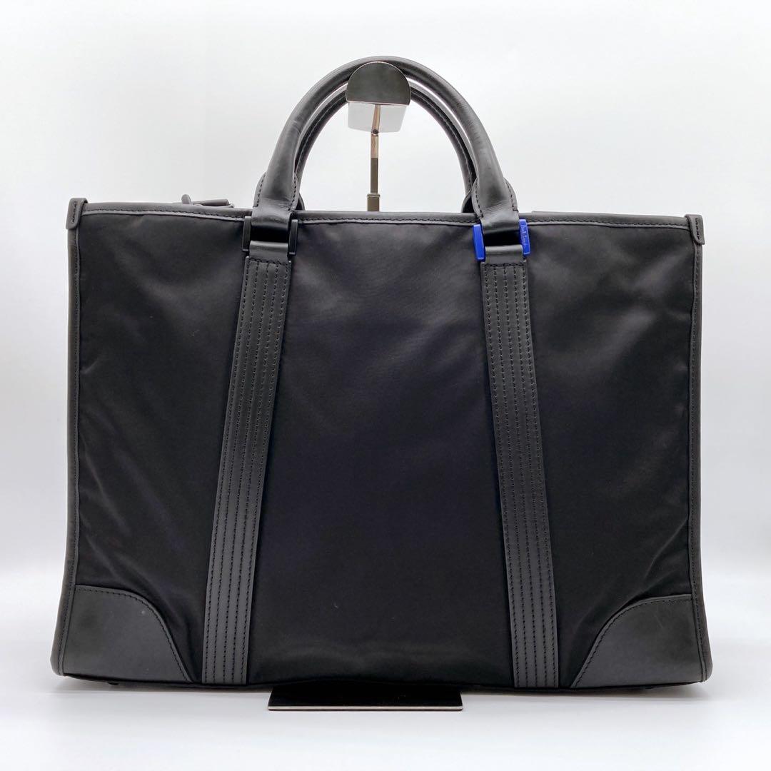 ポールスミス ショルダーバッグ 2way レザー ナイロン ビジネス A4 黒