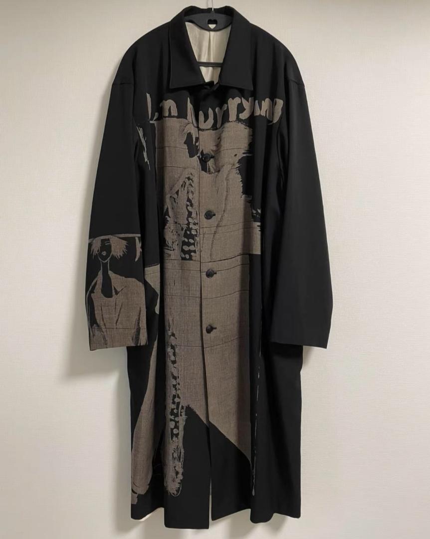 17SS YOHJI YAMAMOTO Look38 抜染コート