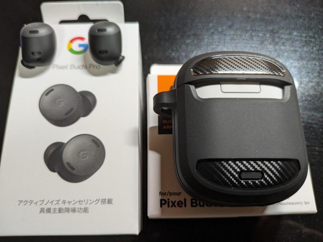 Proと Spigen社製ケース