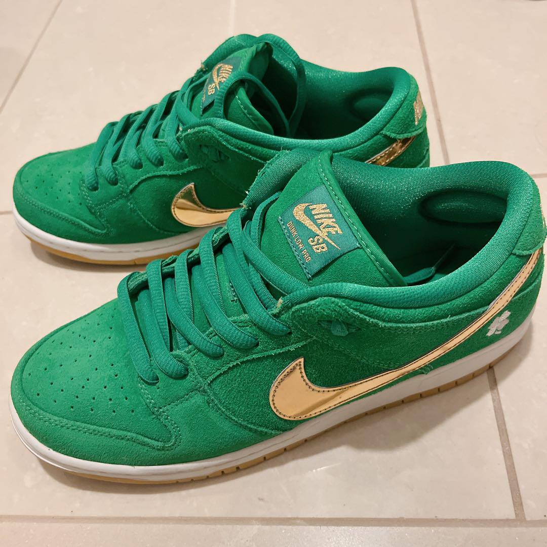 値引!NIKE Dunk Low セントパトリック 27.5㎝ 箱・付属品付き 画像1