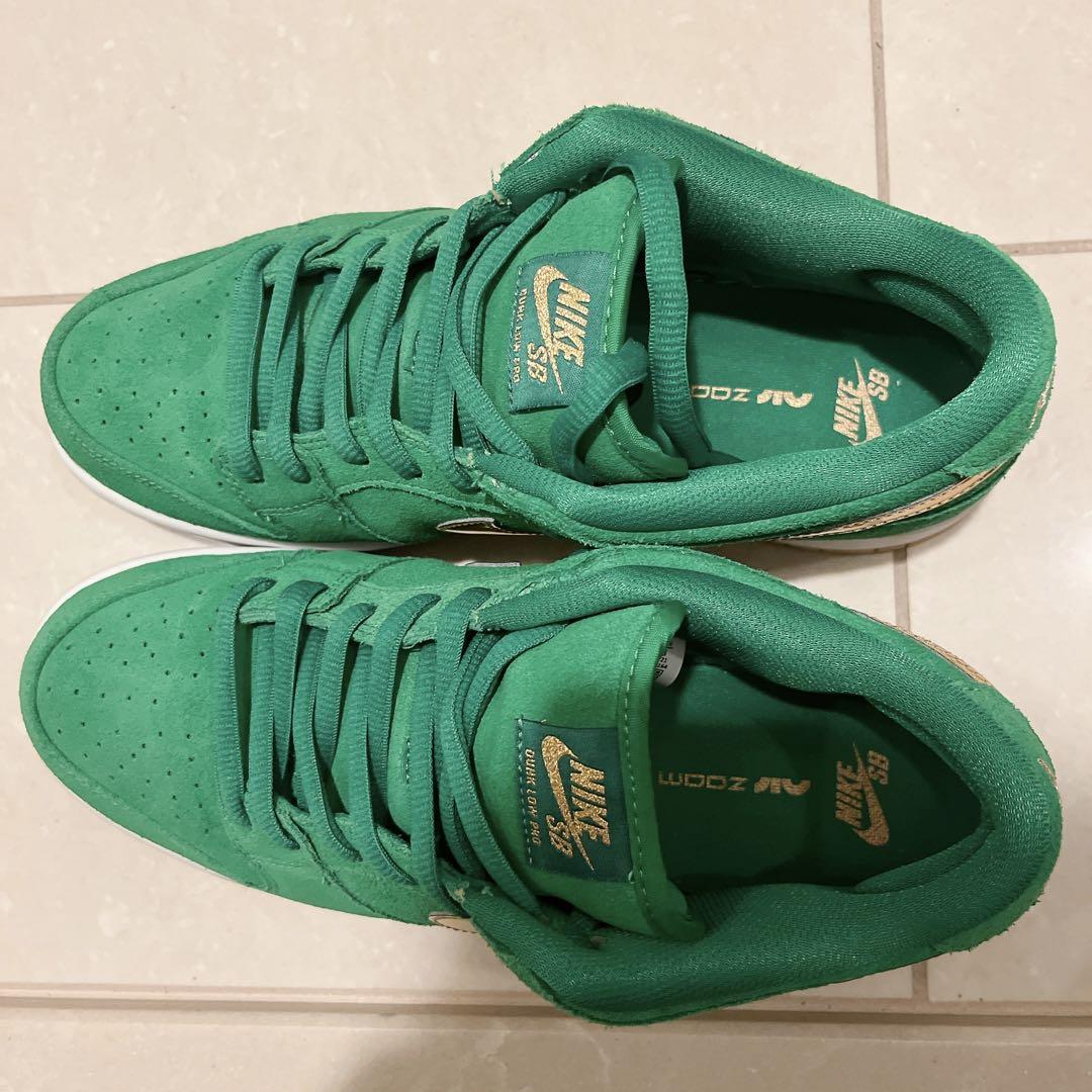 値引!NIKE Dunk Low セントパトリック 27.5㎝ 箱・付属品付き 画像3