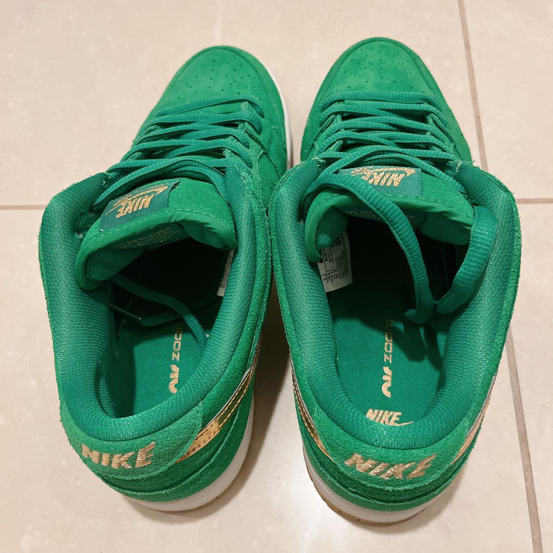 値引!NIKE Dunk Low セントパトリック 27.5㎝ 箱・付属品付き 画像4