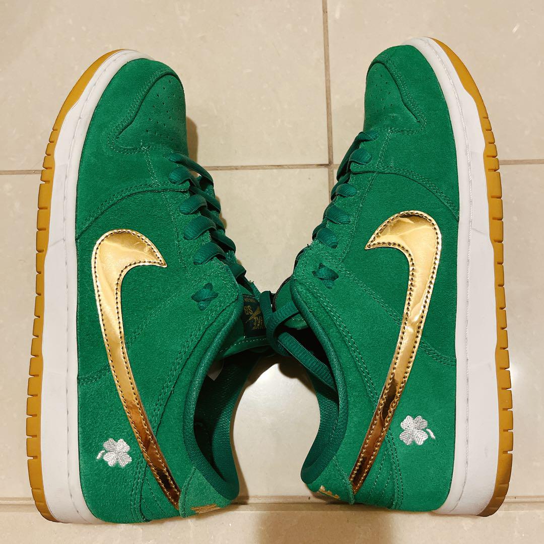 値引!NIKE Dunk Low セントパトリック 27.5㎝ 箱・付属品付き 画像5