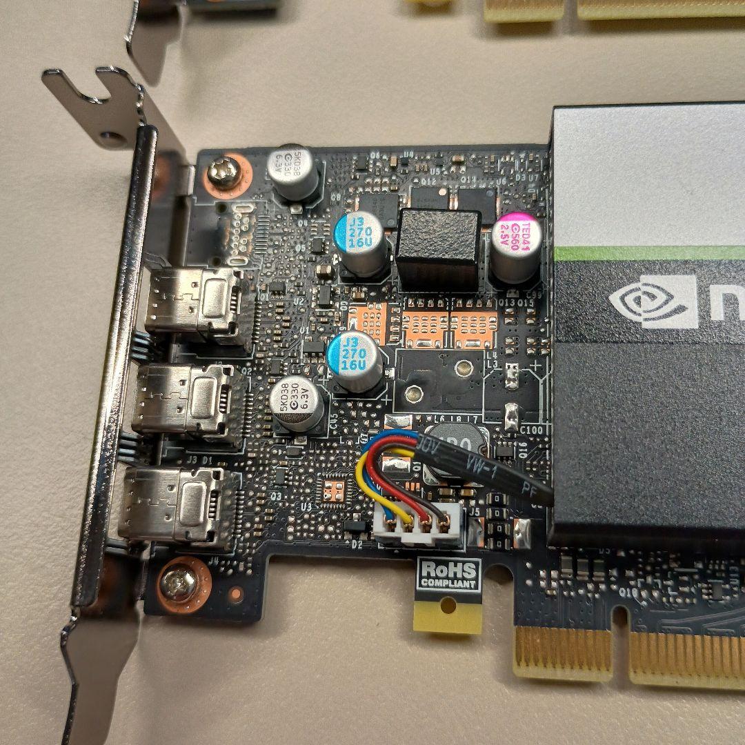 NVIDIA T400 4GB 2枚セット ロープロ