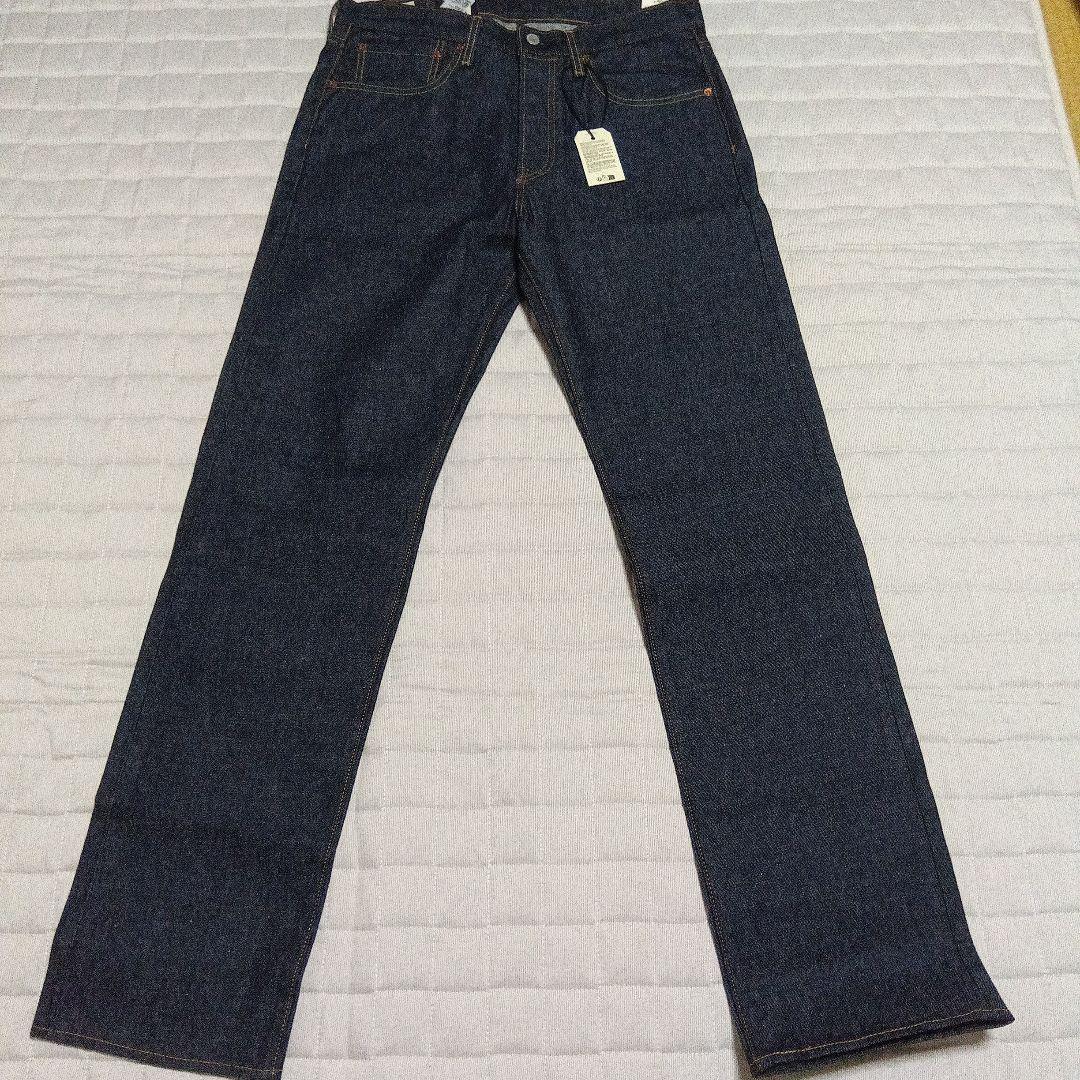未着用 リーバイス 501 セルビッジ リジッド ビッグE W32L34