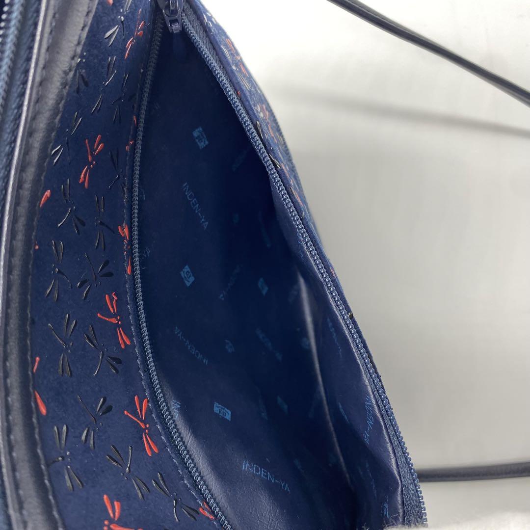 超美品 未使用級】 印伝屋 トンボ ショルダーバッグ - メルカリ